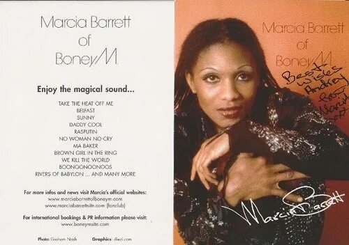 Текст песни бони м. Марсия Барретт. Boney m. no woman no Cry. Фото ансамбль Бони м. Марсия Баррет фото.
