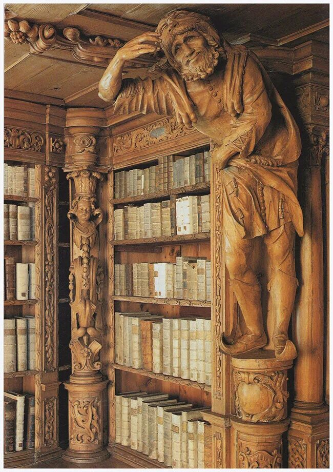 Statue of library