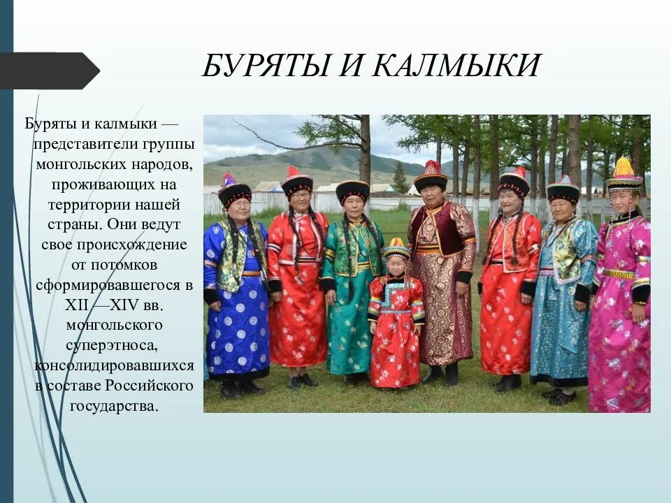 Сообщение о представителях разных народов