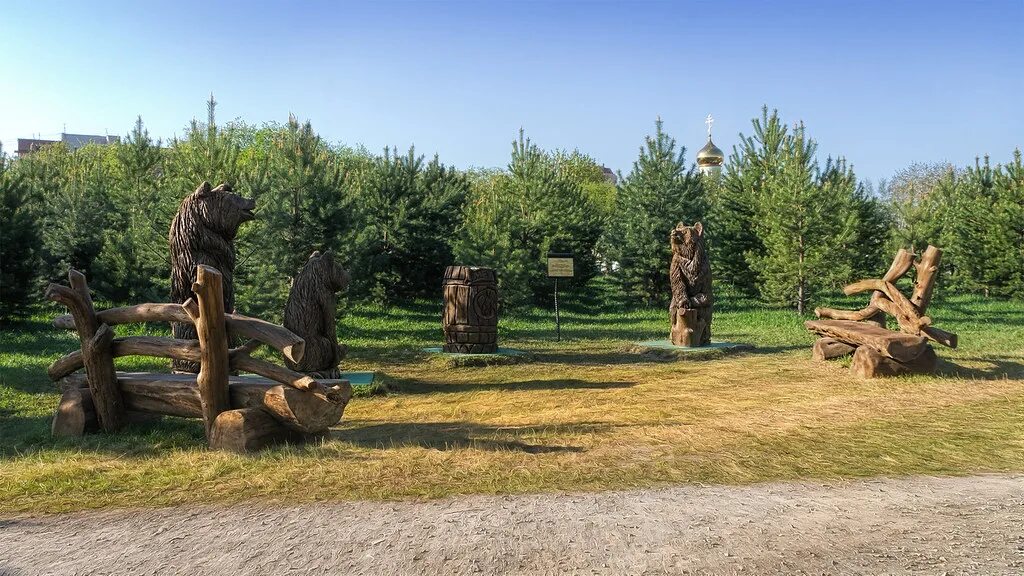 Кузбасский парк, парк культуры и отдыха, Кемерово, Кузбасский парк - Яндекс Карт