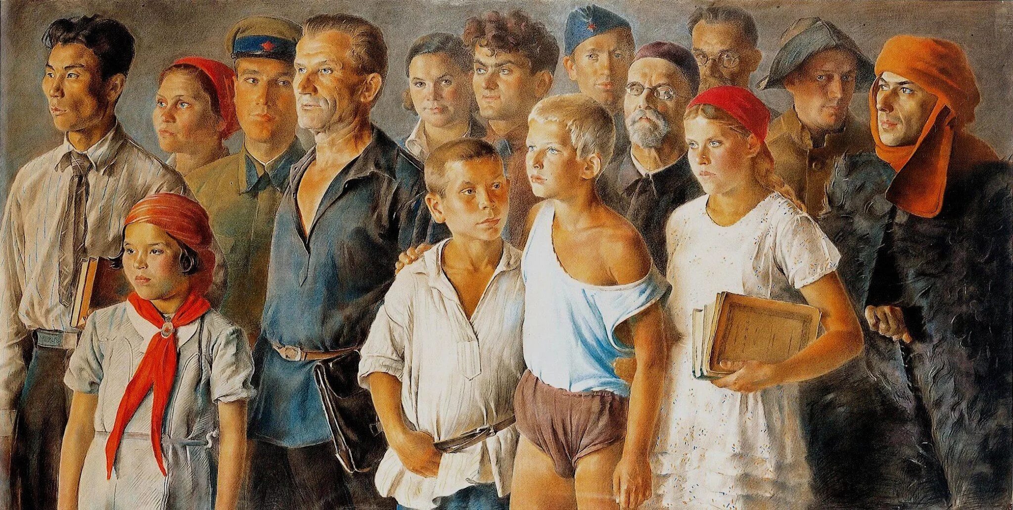 Изобразительное искусство люди. Кацман Евгений Александрович (1890-1976) картины. Евгений Александрович Кацман. Кацман Евгений Александрович 1890 1976. Картина Кацман пионеры.