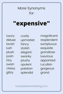 But very expensive