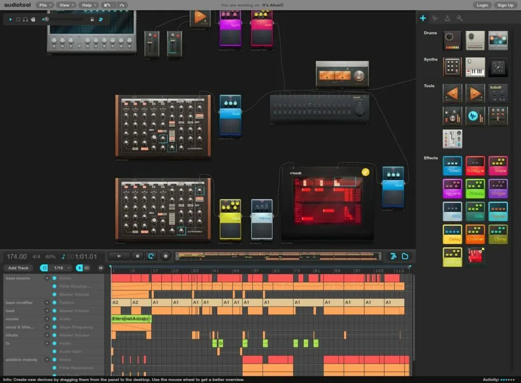 Audiotool. Создание музыки. Программа для создания музыки. Рейтинг программ для создания музыки. Создать трек музыки