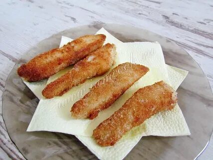 Рыбные палочки в микроволновке