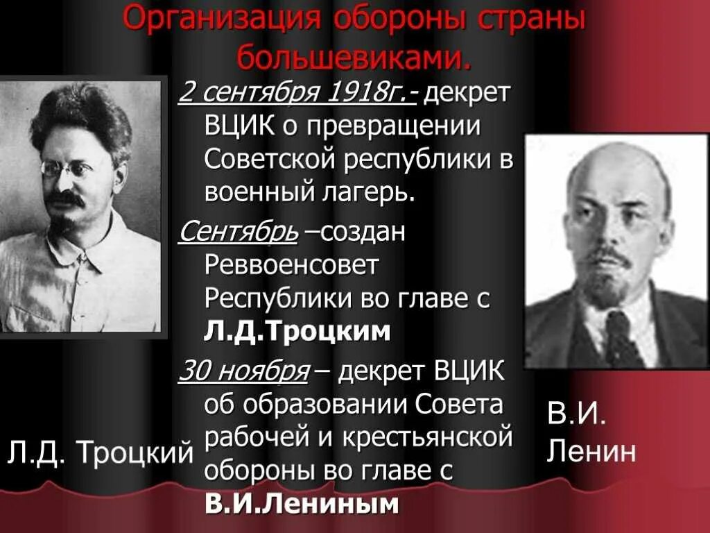 Революционный военный совет год. Лев Троцкий 1918. Реввоенсовет Республики л.д.Троцкий. Троцкий председатель Реввоенсовета.