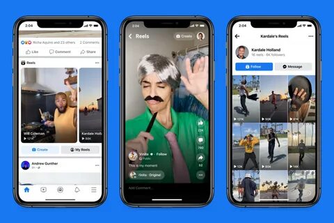 TikTok-Inspired 'Reels' Videos Are Coming to Facebook in the U.S....