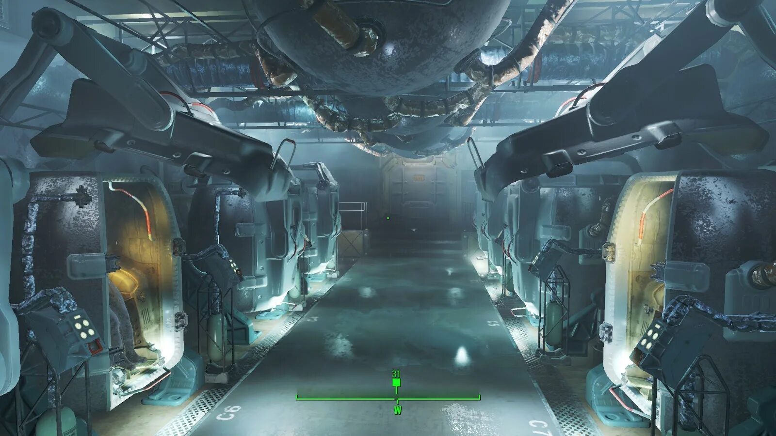 Fallout 4 level. Fallout убежище 111. фоллаут 4 убежище 111. криокамера фоллаут. криокамеры fallout 4.