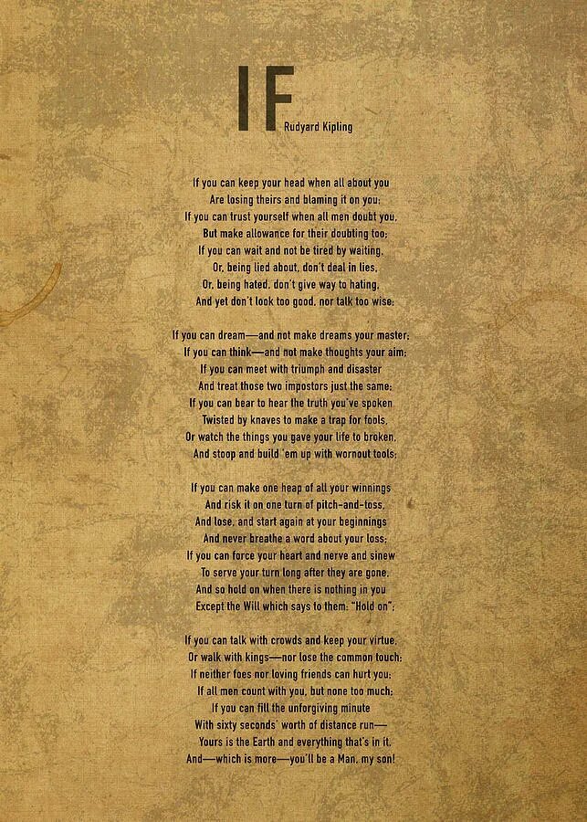 If kipling. Poems by rudyard kipling. if poem by rudyard kipling. if rudyard kipling текст. if kipling текст.