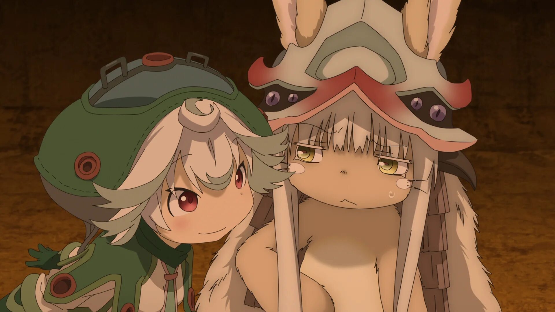 Прушка made in Abyss. Прушка made in Abyss Art. Кадры Nanachi. Прушка и Наначи. Деланные бездне