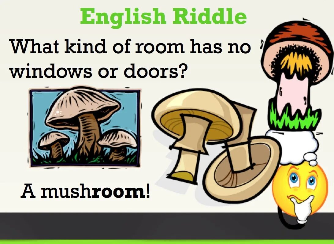 Riddles на английском. Easy Riddles in English. Riddles for Kids. Riddles about Vegetables. Mushroom глагол