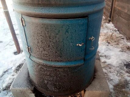 Коптильня из бочки