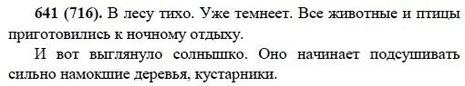 Русский язык 6 класс Разумовская упражнение 716. Упражнение 641 по русскому языку 6 класс. Русский язык 5 класс номер 641. Разумовская 6 класс 641.