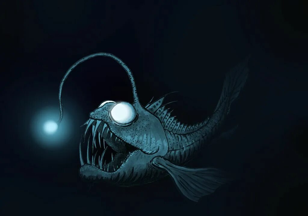 Desolate deep fish