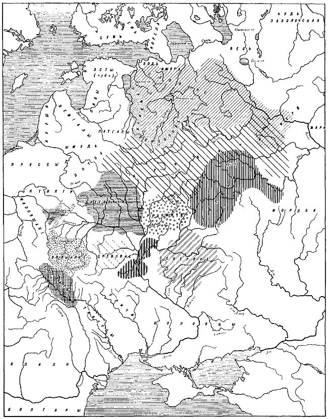 Карта расселение восточных славян в 8 веке. Расселение восточных славян 8-9 века на карте. Расселение славян по территории восточной европы. Вятичи на карте древней руси. Граница восточных славян.