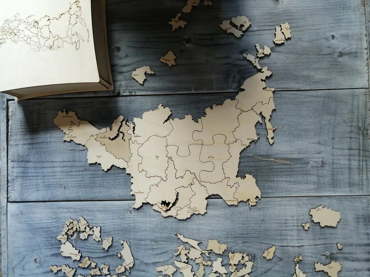 Создать макет карты