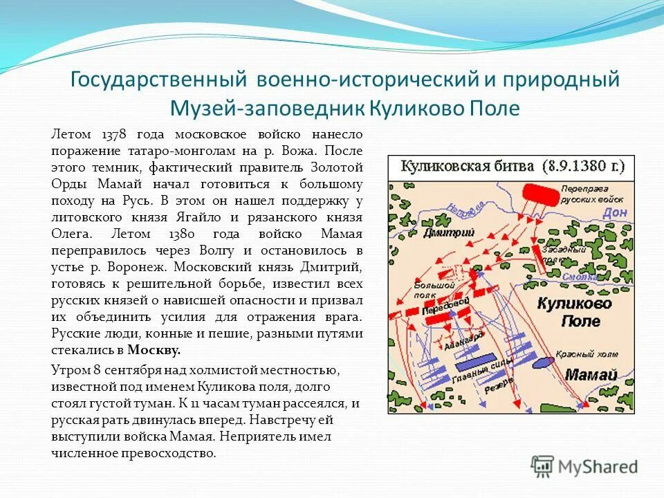 Составить рассказ о куликовом поле. План битвы на Куликовом поле для 4. Военно-исторический и природный музей-заповедник "Куликово поле". Куликово поле сообщение. Куликово поле история.