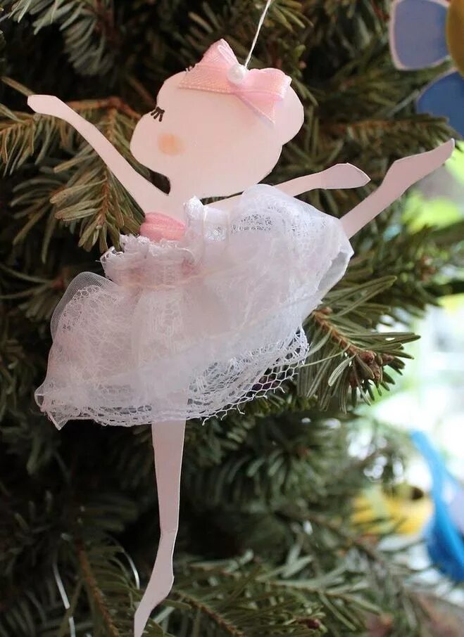 балерина фея драже. елочная игрушка балерина своими руками. балерина "фея драже" на елке. балерина "фея драже" на елке. балерина игрушка на елку.