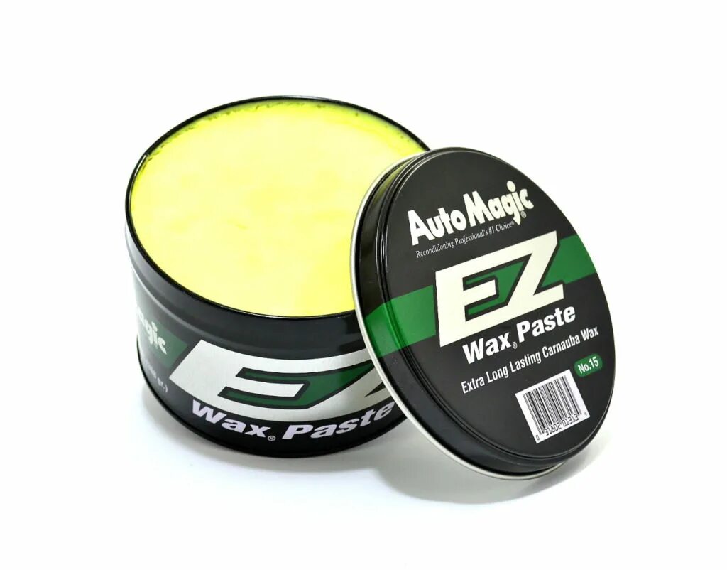Воск для полировки. Auto magic e-z wax paste. полироль для авто с воском карнауба. automagic wax paste ez. твердый воск fox wax – 453 г..