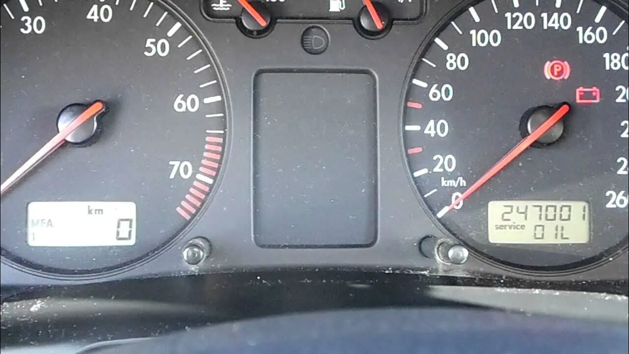 португалия.VW Passat-B5 .сбрасываем надпись Service Oil & INSP - YouTube