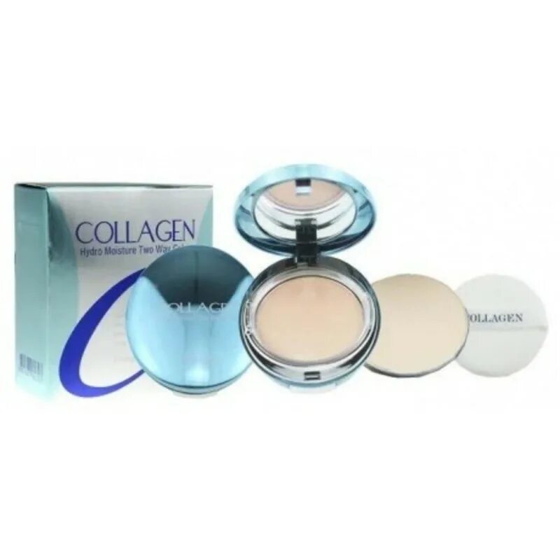 Enough collagen hydro moisture two way cake. Пудра для лица матирующая с коллагеном collagen hydro moisture two way cake spf25 pa++ enough. пудра коллаген 13 тон. пудра enough collagen оттенки.