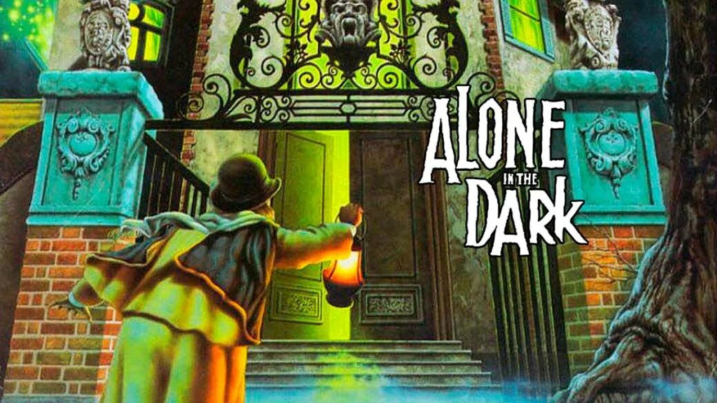 Alone in the dark 1992. Алон ин зе дарк 1992. Alone in the Dark 1992 poster. Alone in the Dark 1992 заставка.
