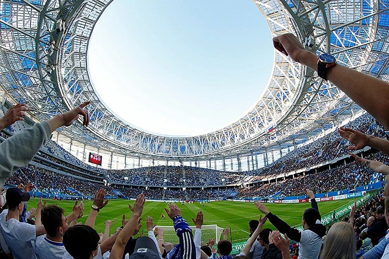 Чемпионат 2018 страны. Арена Нижний Новгород.