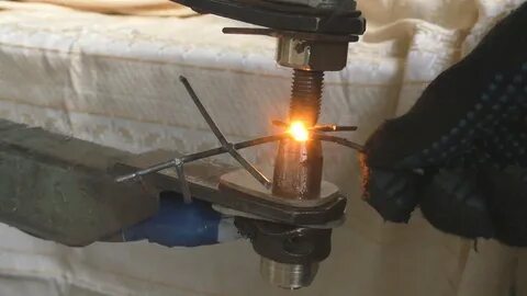 Контактная сварка проволоки