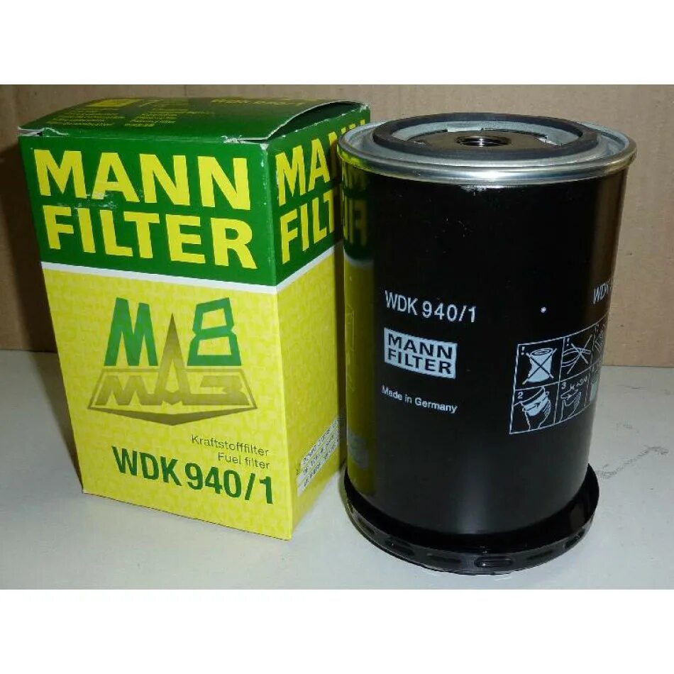 Фильтр тонкой очистки ямз 536. 536.1117075 WDK 940/1. Манн фильтр WDK 940/1. Фильтр топливный wdk940/1 Mann-Filter. Топл ивныйфил трманwgk940\1.