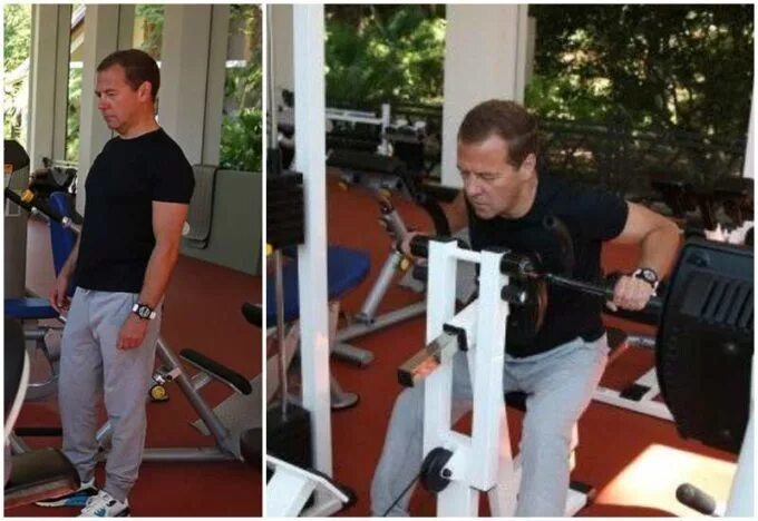 Дмитрий Медведев Голый