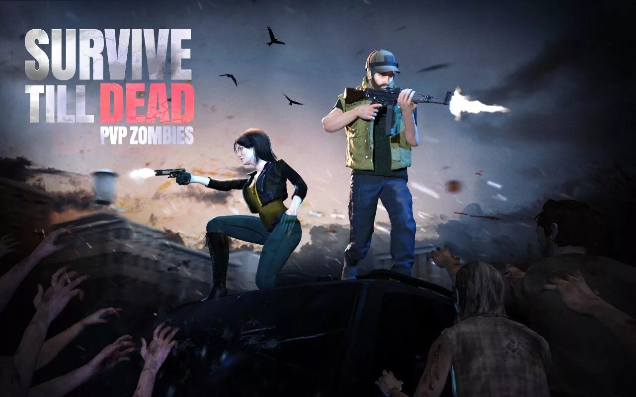 Игра на андроид Zombie Survive.