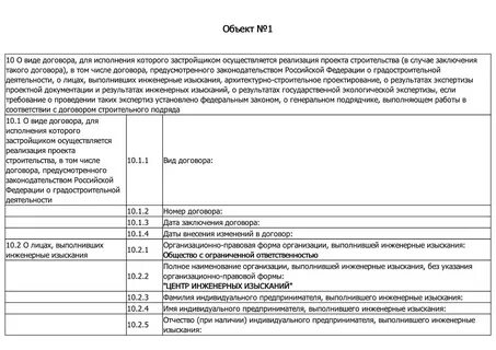 Заключение о проектной декларации