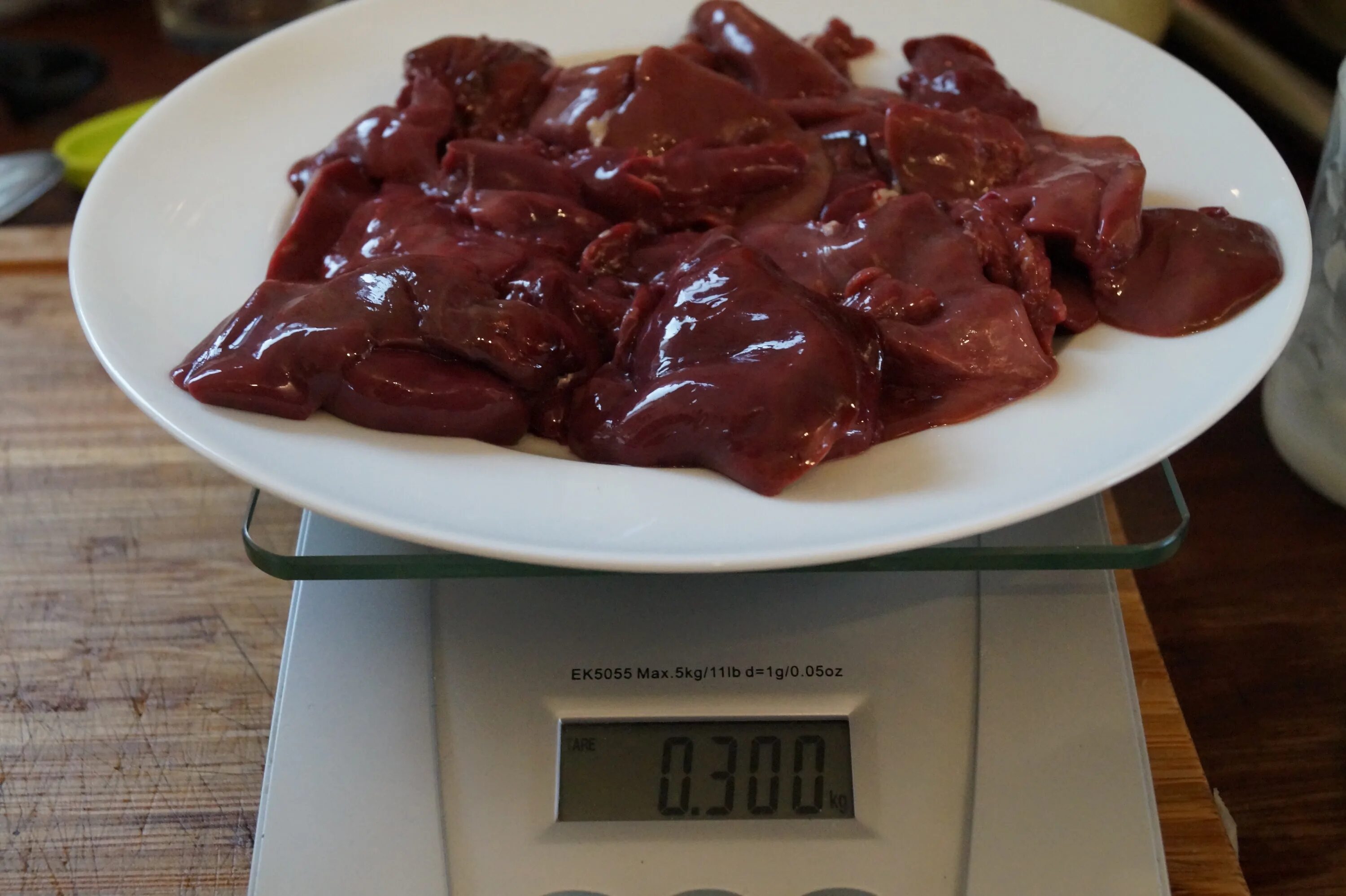 Сколько куриную печень