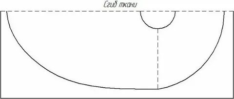 Сшить юбку шлейф