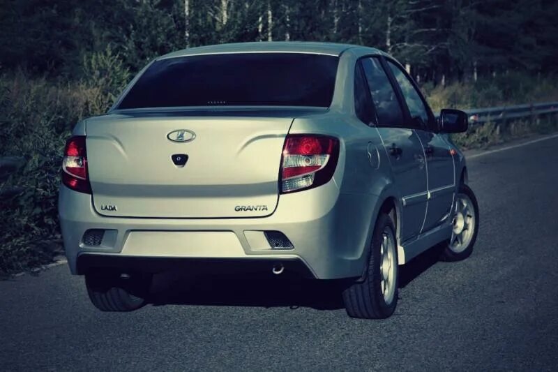 задний бампер лады гранты