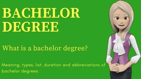 Bachelors degree in education