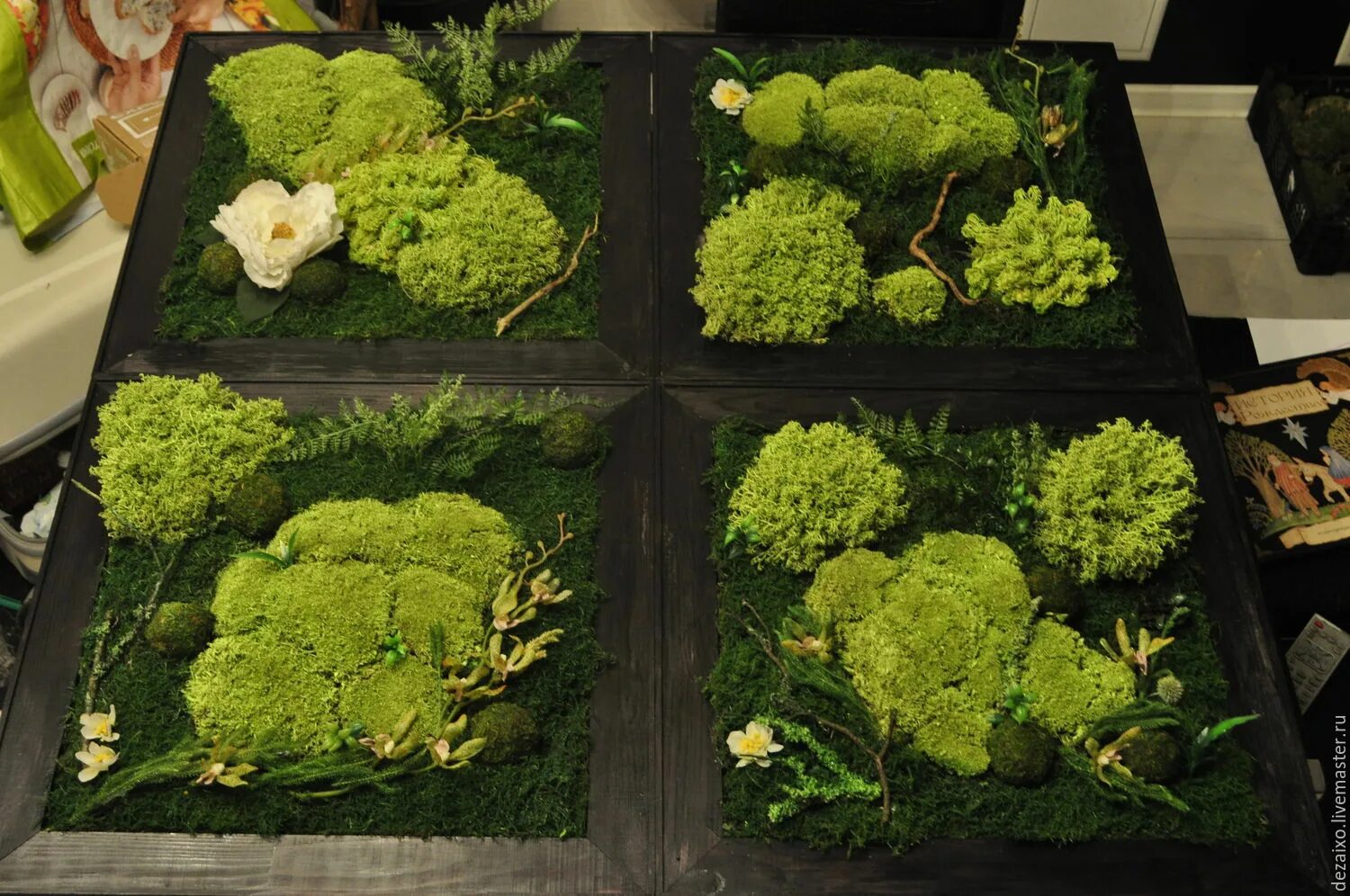 стабилизированный мох сделать своими руками. фитокартины из стабилизированного мха. панно на стену из мха. полотно из стабилизированного мха. стабилизированный мох сделать своими руками.