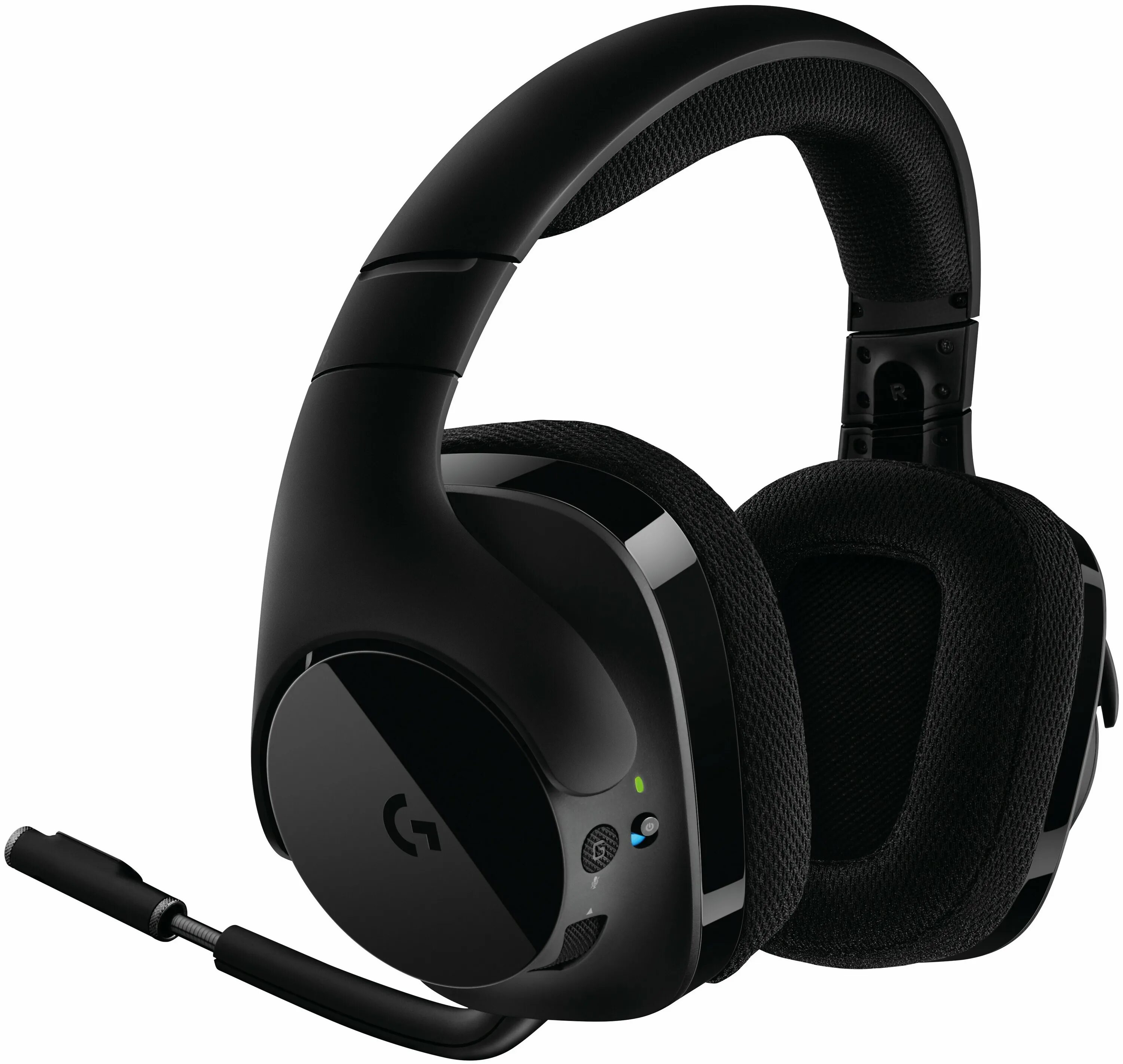 Наушники лопухи. Наушники Logitech g533. Беспроводные наушники логитеч g533. Logitech g g533 Wireless. Беспроводные наушники Logitech g435.