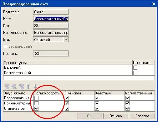 Признак учета 1с. Признак учета только обороты. Субконто только обороты это. Признак учёта и признака учёта субконто.