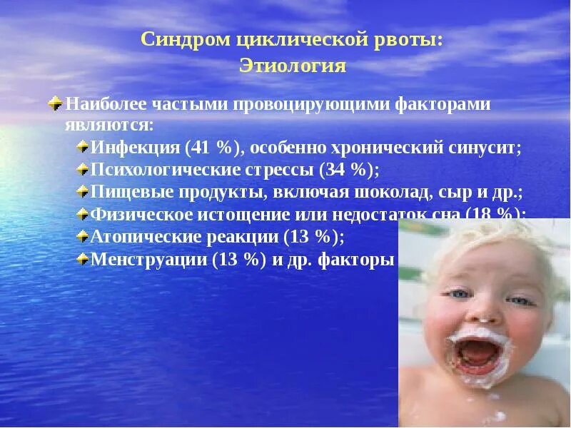 Инфекция у ребенка рвота