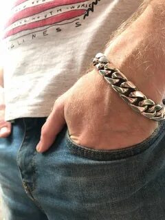 Цепочка на руку мужская