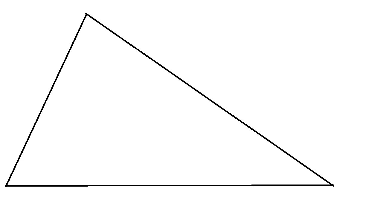 Прямой треугольник рисунок. Scalene Triangle. Разносторонний треугольник. Треугольник рисунок. Трафарет "треугольники".
