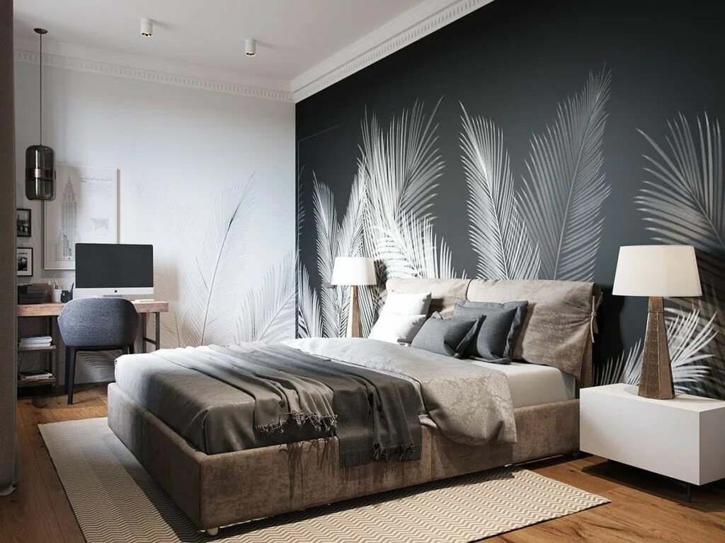 25 Beautiful Examples Of Bedroom Accent Walls That Use Slats To Look Awesome Sch