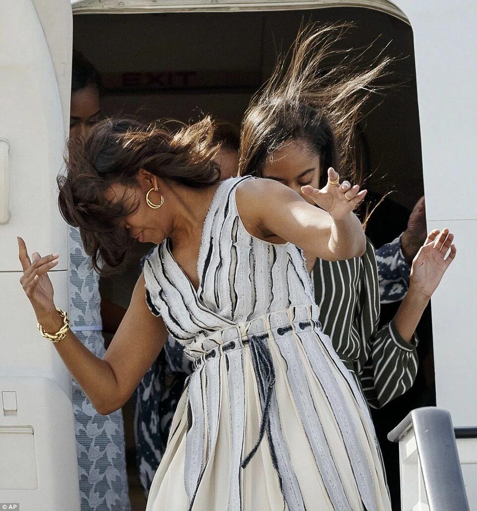 Malia Obama Wind. Marian shields robinson