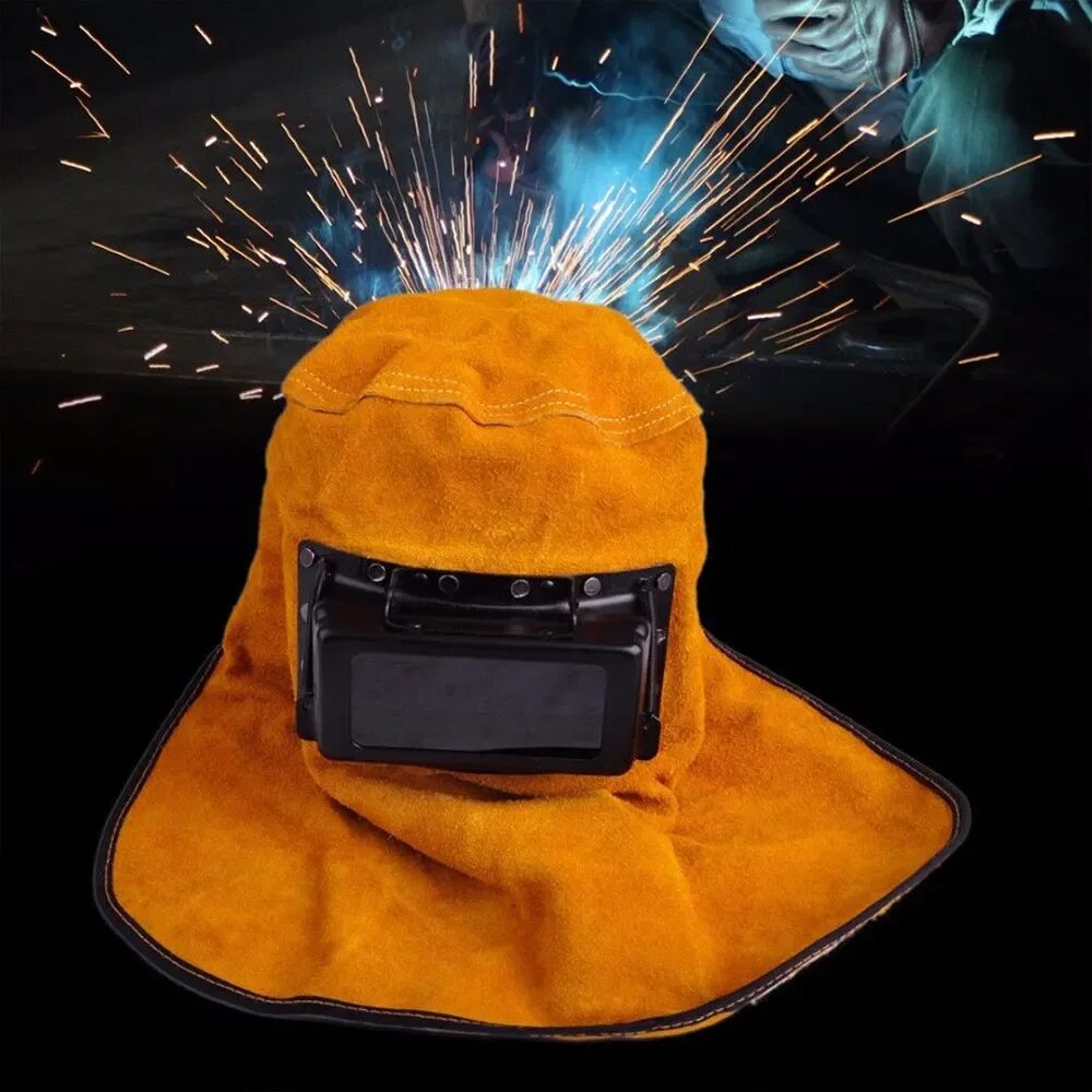 Маска сварщика Welder. Маска сварочная Welder желтая. Кожаная маска сварщика с откидным светофильтром ESAB св000009631. Сварочная маска INGCO ahm009.