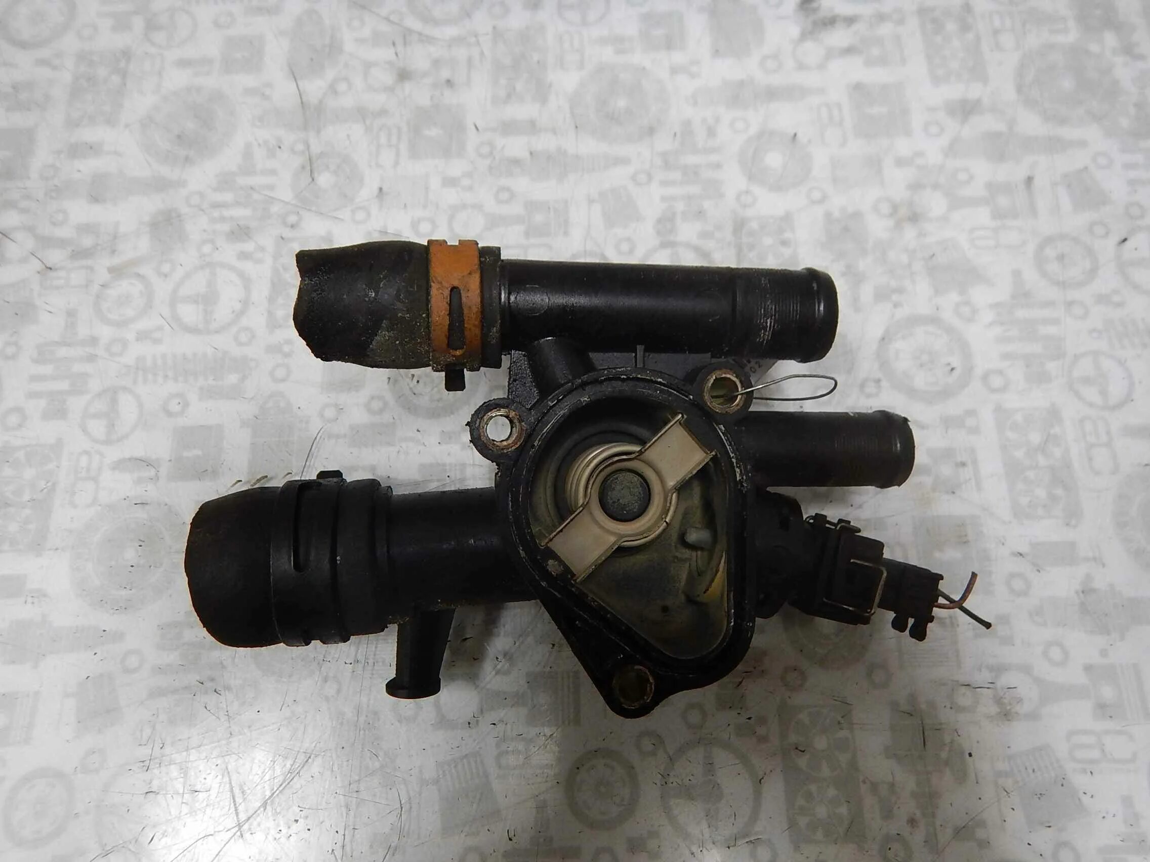 6. 4. Термостат renault 8200557693. Термостат меган 2 артикул. 6.