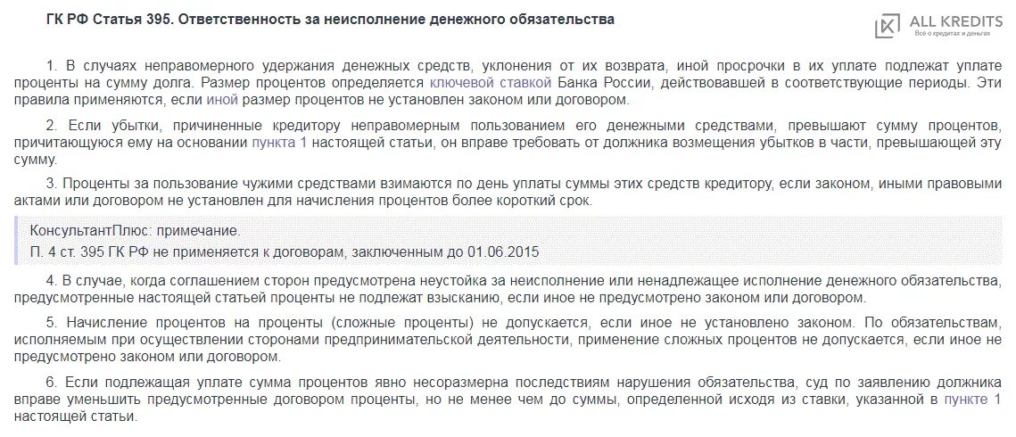 Ст 395 ГК РФ. Статья о пользовании чужими денежными средствами. Процент за пользование чужими денежными. Пользование денежными средствами ГК РФ.