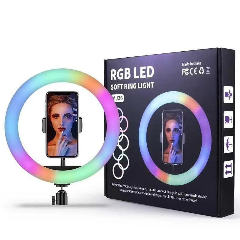 Кольцевые лампы led soft. Кольцевая лампа rgb led mj33. ring light mj26 rgb led. кольцевая led лампа mj33 rgb 33см. кольцевая лампа mj26 (rgb).