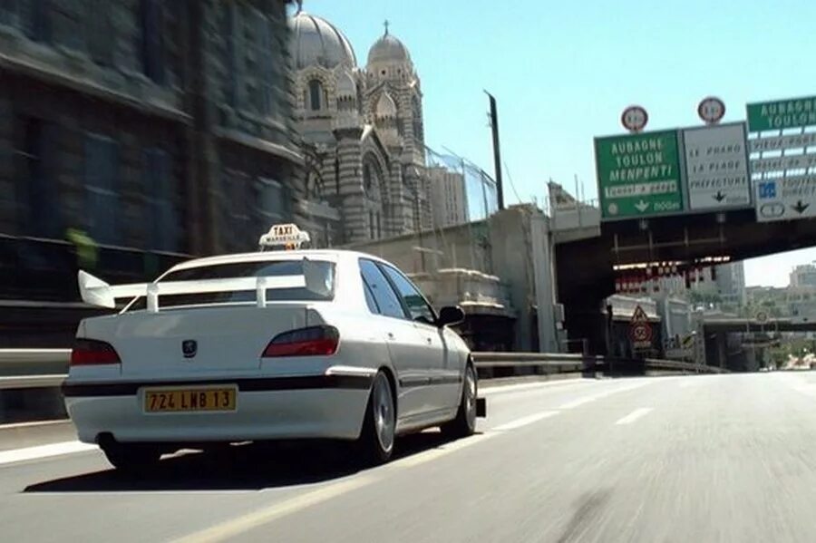 Peugeot 406 Taxi.