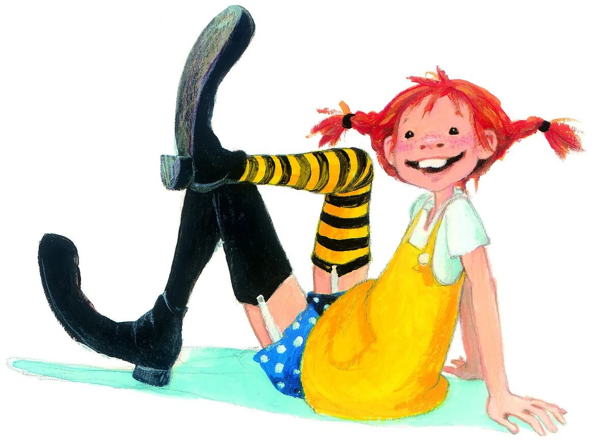 пеппи длинный чулок 1