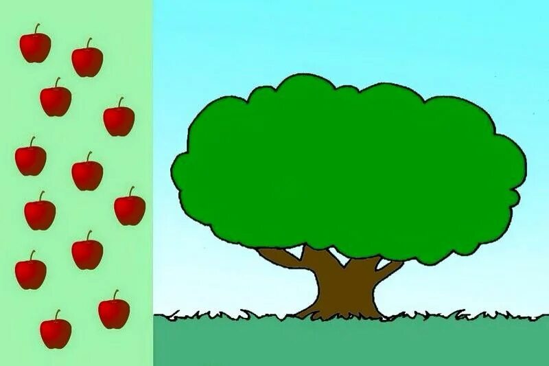 Игры 2 яблока. Аппликации для самых маленьких. Аппликация для самых маленьких детей. Яблоки на дереве. Аппликация дерево.